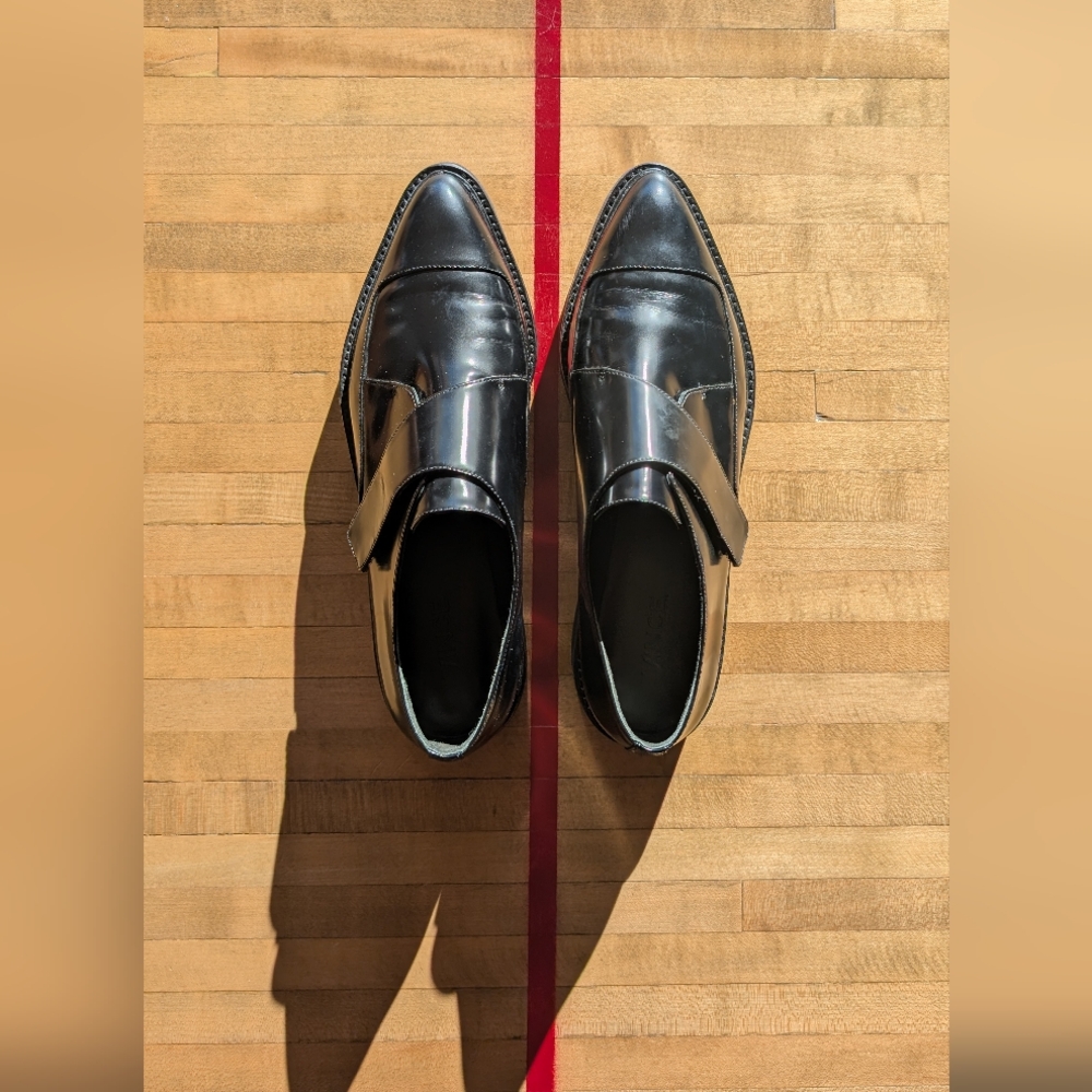VINCE Arden Creeper Leather Oxford 10M/41.5